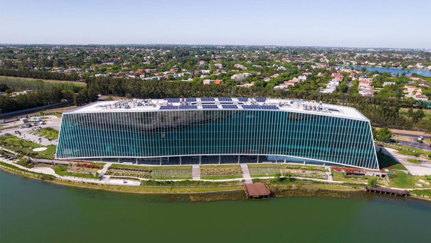 ARBA detectó en Nordelta un edificio ultramoderno de oficinas corporativas declarado como baldío